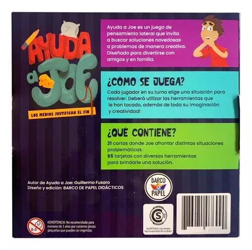 Ayuda a Joe Barco de Papel Didactikids Ramos Mej a