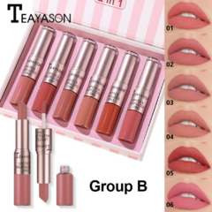 Labial 2 en 1 liquido y barra - Teayason - comprar online