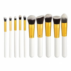 Set de brochas kabuki para ojos y rostro BLANCO - comprar online