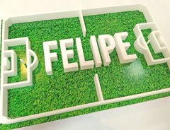 Corpóreo Cumple Fútbol P/candybar Cancha