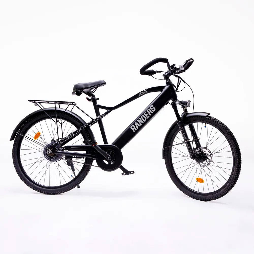 26.2 - Bicicleta eléctrica de ciudad semirrígida de 26