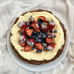 Torta sablee de almendras