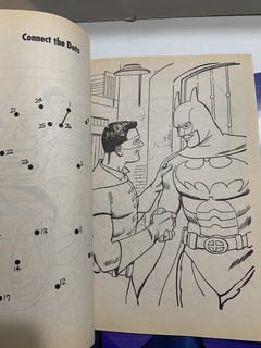 Libro para pintar Batman forever - RETROCOSIS