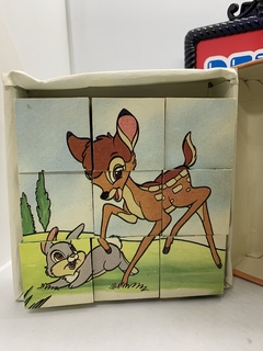 Rompecabezas cubos Bambi - RETROCOSIS