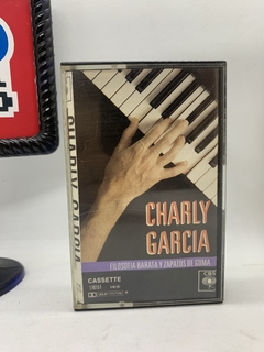 Cassete - Charly Garcia "Filosofia Barata y Zapatos de Goma"