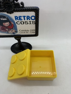 Caja Plastica con forma de Lego - tienda online