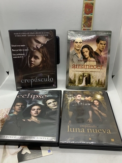 DVD - Saga Crepúsculo COMPLETA - comprar online
