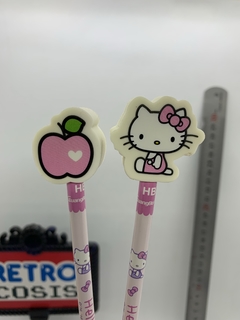 Set Lapices Hello Kitty rosa - RETROCOSIS