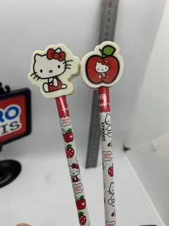 Set Lapices Hello Kitty rojo