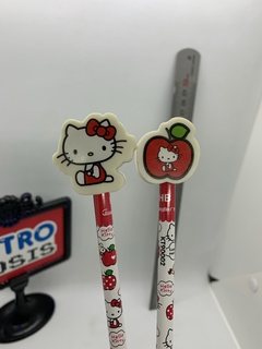 Set Lapices Hello Kitty rojo - RETROCOSIS
