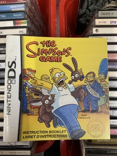 Nintendo DS - "The Simpsons Game" Manual