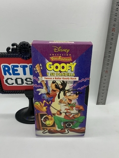 VHS - Goofy y su pandilla "Vamos a bailar Goofy rock"
