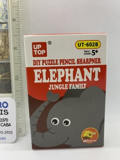 Sacapuntas Puzzle Animalitos - Elefante