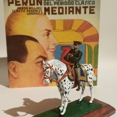 Figura de Plomo Perón a caballo - tienda online