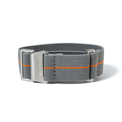 Parachute Strap Grey-Orange 20 mm