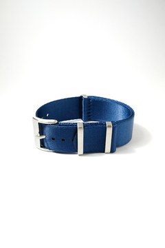 Nato Seatbelt Deluxe Blue 22 mm