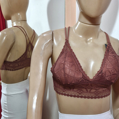 TOP BRALETTE DE ENCAJE. ART 9087