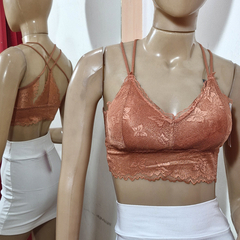 TOP BRALETTE DE ENCAJE. ART 9086 - comprar online