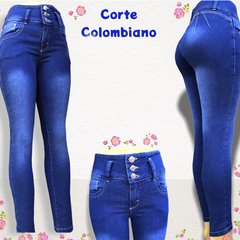 Jeans Elastizado Corte Colombiano. Art 4014