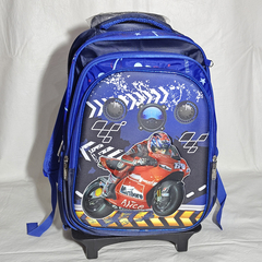 MOCHILA TRES PIEZA 3D CON CARRO. ART M67-2 - comprar online