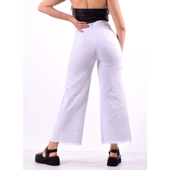 JEANS WIDE LEG CON ROTURA. ART 4199 - comprar online