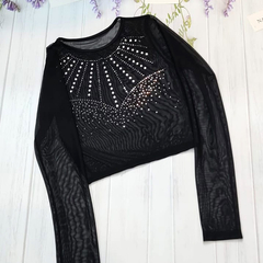 TOP CON STRASS. ART 9053