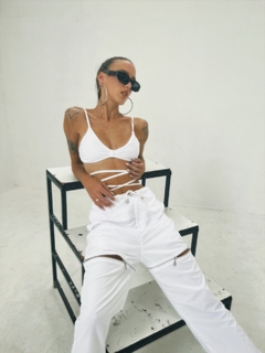 Imagen de Pant CHAIN white