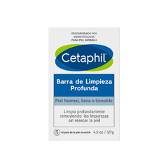 Cetaphil Barra de Limpieza Profunda x127g