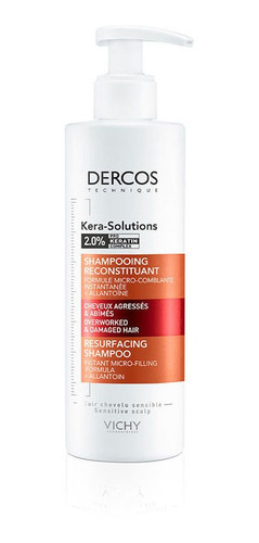 Vichy Dercos - Shampoo Reparador Kera-Solutions x 250 ML