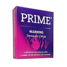PRIME - Preservativo WARMING x 3u.