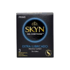 PRIME - Preservativo Skyn Extra Lubricado x 3u.