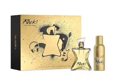 ROCK by Shakira - EDT x80ml + DEO x150ml.