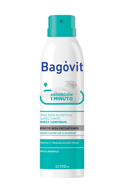 BAGOVIT - Emulsión Nutritiva Humectante Spray Continuo x 170ML