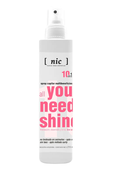 NIC - Spray capilar multibeneficios - ALL YOU NEED IS SHINE