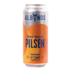 Cerveja Albanos Pilsen - 473ml (Caixa 12 unidades)