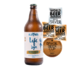Cerveja Albanos Life Lager - 600ml (Caixa - 12 unidades)