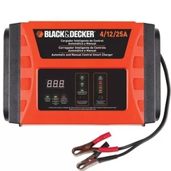 Cargador de Bateria 12V 25 Amp BC25-AR Black + Decker