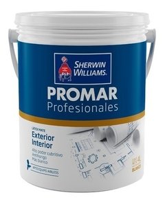 Látex Profesional Acrílico Sherwin Williams Interior / Exterior Blanco x 20 Lts