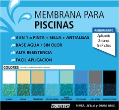 Membrana para Piletas Liquitech Merclin x 10 Lts - comprar online