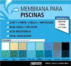 Membrana para Piletas Liquitech Merclin x 4 Lts - comprar online