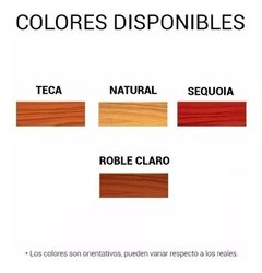Cetol Deck Satinado Colores X 4 Lts - comprar online