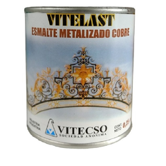 Esmalte Metalizado Cobre Vitelast x 1/4 Lt