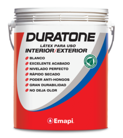 Emapi Duratone Látex Interior / Exterior X 4 Lts