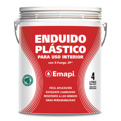 Enduido Plastico Interior Emapi x 20 Lts