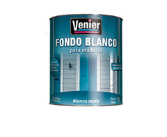 Fondo Blanco para Madera Venier x 1/2 Lt