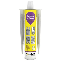 Anclaje Quimico Weber Pomo X 300 Ml