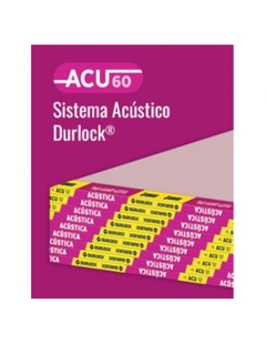 Placa Durlock Acustica ACU60 12,5 Mm 1,20 X 2,40 Mts