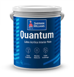Quantum Interior Mate Blanco Sherwin Williams X 4 Lts