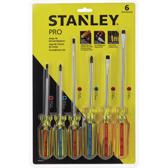 Juego 6 Destornilladores PRO Stanley STHT69170