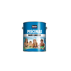 Pintura Para Piletas Caucho Venier Azul X 20 Lts